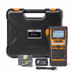 Brother PT-E310BTVP imprimante pour étiquettes Transfert thermique 180 x 180 DPI 20 mm/sec Avec fil &sans fil HSE/TZe Bluetooth QWERTY - Vue supplémentaire 2