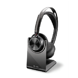 POLY Voyager Focus 2 UC Casque Arceau USB Type-A Bluetooth Socle de chargement Noir