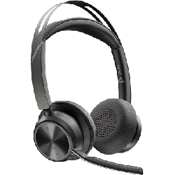 POLY Voyager Focus 2 UC Casque Arceau USB Type-A Bluetooth Socle de chargement Noir