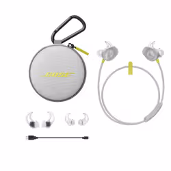 Bose SoundSport Écouteurs Sans fil Ecouteurs Sports Bluetooth Gris, Blanc, Jaune - Vue supplémentaire 4