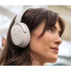 Bose QuietComfort 45 Casque Avec fil &sans fil Arceau Appels/Musique Bluetooth Blanc - Vue supplémentaire 4