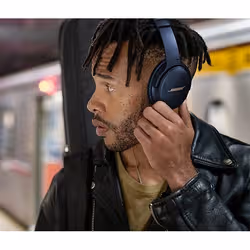 Bose QuietComfort 45 Casque Avec fil &sans fil Arceau Appels/Musique Bluetooth Bleu - Vue supplémentaire 5