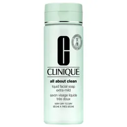 Clinique Savon Visage Liquide Très Doux Peau Sèche à Très Sèche 200 ml