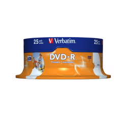 Verbatim 43538 DVD vierge 4,7 Go DVD-R 25 pièce(s) - Vue supplémentaire 2