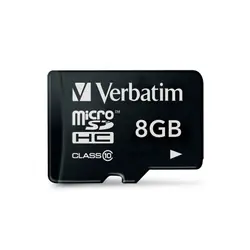 Verbatim Premium mémoire flash 8 Go MicroSDHC Classe 10