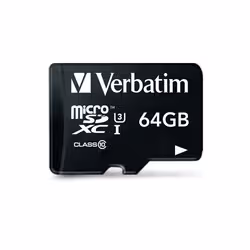 Verbatim Pro mémoire flash 64 Go MicroSDXC UHS Classe 10 - Vue supplémentaire 2