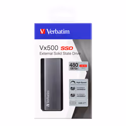 Verbatim Disque SSD externe Vx500 USB 3.1 Gén 2 480 Go - Vue supplémentaire 3
