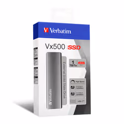 Verbatim Vx500 1 To USB Type-C 3.2 Gen 2 (3.1 Gen 2) Argent - Vue supplémentaire 2