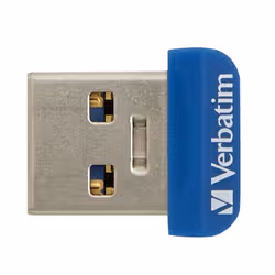 Verbatim Store 'n' Stay Nano lecteur USB flash 64 Go USB Type-A 3.2 Gen 1 (3.1 Gen 1) Bleu - Vue supplémentaire 4