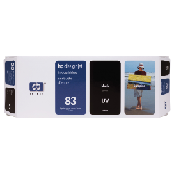 HP 83 680-ml Black DesignJet UV Ink Cartridge cartouche d'encreOriginal Noir