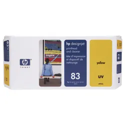 HP 83 tête d'impression UV et dispositif de nettoyage de tête d'impression DesignJet jaune