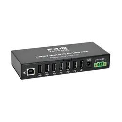 Tripp Lite U223-007-IND hub & concentrateur 480 Mbit/s Noir