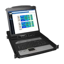 Tripp Lite B020-U16-19-IP support d'ordinateurs 48,3 cm (19") 1280 x 1024 pixels Noir 1U