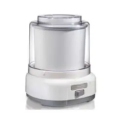 Hamilton Beach 68880 sorbetière Machine à crème glacée 1,5 L Gris, Blanc