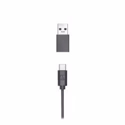 Audio-Technica ATR2X-USB câble de téléphone portable Noir 3,5mm USB C - Vue supplémentaire 2
