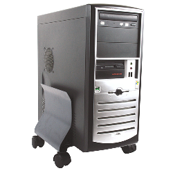 Fellowes 9169201 support pour unité centrale Support CPU de chariot Graphite