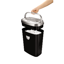 Fellowes 53C destructeur de papier Destruction croisée 22 cm Noir