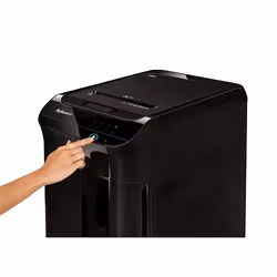 Fellowes AutoMax 350C destructeur de papier Destruction croisée 23 cm Noir - Vue supplémentaire 3