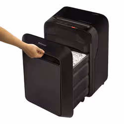 Fellowes Powershred LX211 destructeur de papier Découpage par micro-broyage Noir - Vue supplémentaire 2