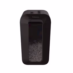 Fellowes LX65 destructeur de papier Destruction croisée 4 cm Noir - Vue supplémentaire 2