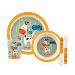 Nuby ID5498 sets pour les repas du nourrisson Couleurs assorties - Vue supplémentaire 2