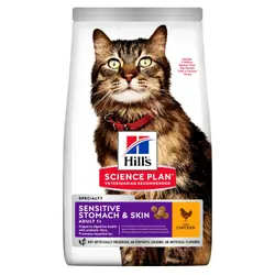 Hills 604072 croquette pour chat 1,5 kg Poulet, Bœuf