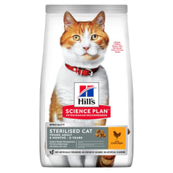 Hills 604180 croquette pour chat 10 kg Poulet, Bœuf