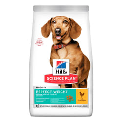 Hills Perfect Weight Small & Mini Adult Dog Food 1,5 kg Adulte Poulet