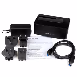 StarTech.com Station d'accueil USB 3.1 (10 Gb/s) pour disque dur SATA de 2,5 / 3,5 pouces - Vue supplémentaire 4