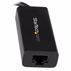StarTech.com Adaptateur USB C vers Gigabit Ethernet - Noir - Adaptateur Réseau LAN USB 3.0 vers RJ45 - USB Type C vers Ethernet - Vue supplémentaire 3