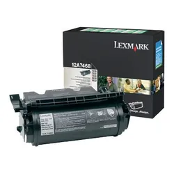 Lexmark 12A7468 Cartouche de tonerOriginal Noir