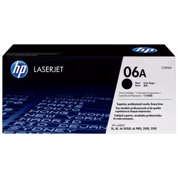 HP 06A Black Original LaserJet Toner Cartridge Cartouche de tonerNoir - Vue supplémentaire 2