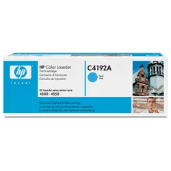 HP Color LaserJet C4192A Cyan Original Toner Cartridge Cartouche de toner