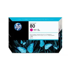 HP 80 cartouche d'encre DesignJet magenta, 350 ml