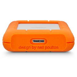 LaCie Rugged Mini disque dur externe 2 To Orange, Argent