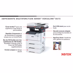 Xerox VersaLink Imprimante multifonction B415 - Vue supplémentaire 16
