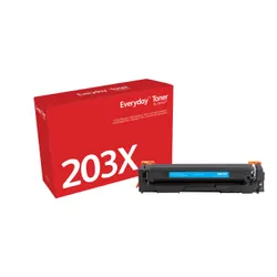 Everyday Toner (TM) Cyan de Xerox compatible avec 202X (CF541X/CRG-054HC)