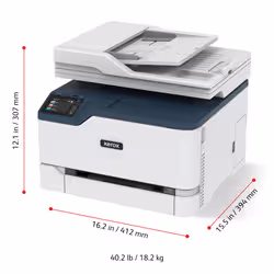 Xerox C235 copie/impression/numérisation/télécopie sans fil A4, 22 ppm, PS3 PCL5e/6, chargeur automatique de documents, 2 magasi - Vue supplémentaire 6