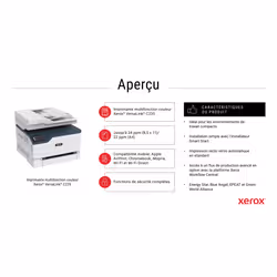 Xerox C235 copie/impression/numérisation/télécopie sans fil A4, 22 ppm, PS3 PCL5e/6, chargeur automatique de documents, 2 magasi - Vue supplémentaire 7