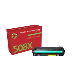 Everyday Toner (TM) Jaune remis à neuf de Xerox pour 508X (CF362X), Grande capacité