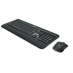 Logitech MK540 Advanced clavier Souris incluse RF sans fil QWERTY US International Noir, Blanc