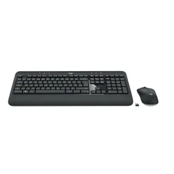 Logitech MK540 Advanced clavier Souris incluse RF sans fil QWERTY US International Noir, Blanc