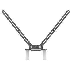 Logitech TV Mount for Video Bars Noir