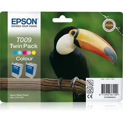 Epson Toucan Double pack " " - Encres QuickDry C, Cc, M, Mc, J