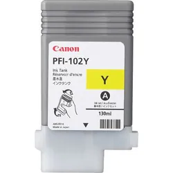 Canon PFI-102Y cartouche d'encre Original Jaune (0898B001)