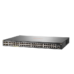 Aruba 2930F 48G PoE+ 4SFP Géré L3 Gigabit Ethernet (10/100/1000) Connexion Ethernet, supportant l'alimentation via ce port (PoE) 1U Gris
