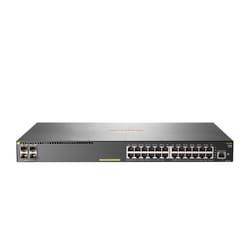 Hewlett Packard Enterprise Aruba 2930F 24G PoE+ 4SFP+ Géré L3 Gigabit Ethernet (10/100/1000) Connexion Ethernet, supportant l'alimentation via ce port (PoE) 1U Gris (JL255A)