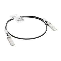 HPE Aruba Networking 10G SFP+ to SFP+ 1m Direct Attach Copper Cable câble InfiniBand et à fibres optiques SFP+ Noir