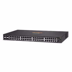 Hewlett Packard Enterprise Aruba 6100 48G 4SFP+ Géré L3 Gigabit Ethernet (10/100/1000) 1U Noir - Vue supplémentaire 2