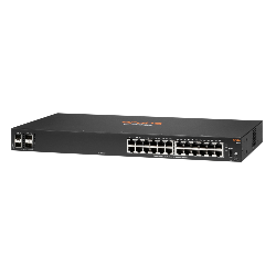 Aruba 6100 24G 4SFP+ Géré L3 Gigabit Ethernet (10/100/1000) 1U Noir
